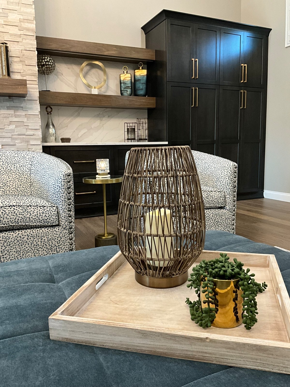 Westchase Retreat Addition styling detail designed by Mia Bella Designs, Tampa, Florida, view 15